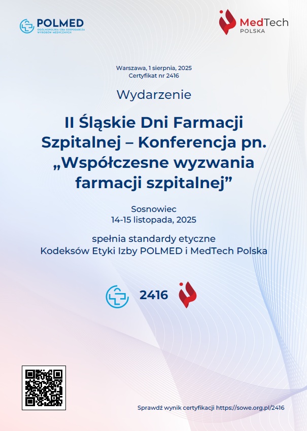 Certyfikat POLMEDTECH